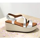 Inuovo női szandál - 123106 Silver