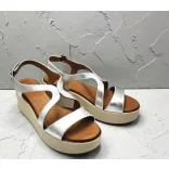 Inuovo női szandál - 123106 Silver