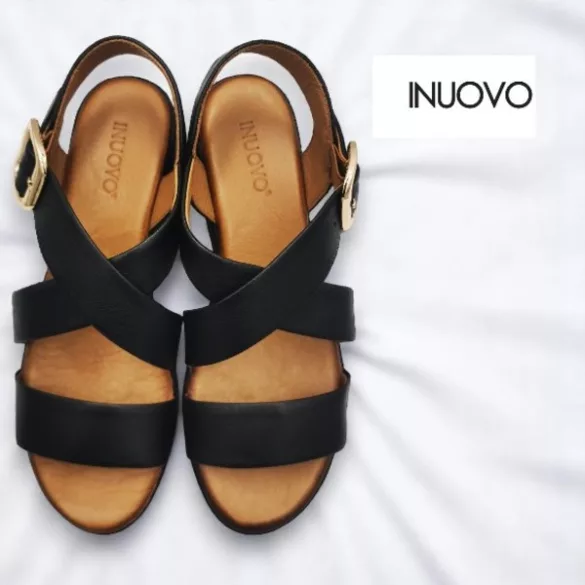 Inuovo női szandál - 123107 Black