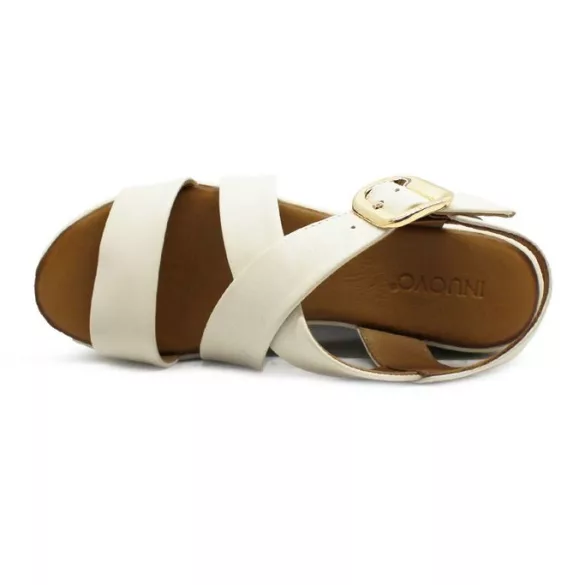 Inuovo női szandál - 123107 CreamS24