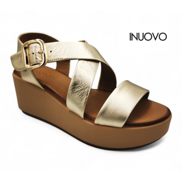 Inuovo női szandál - 123107 Gold