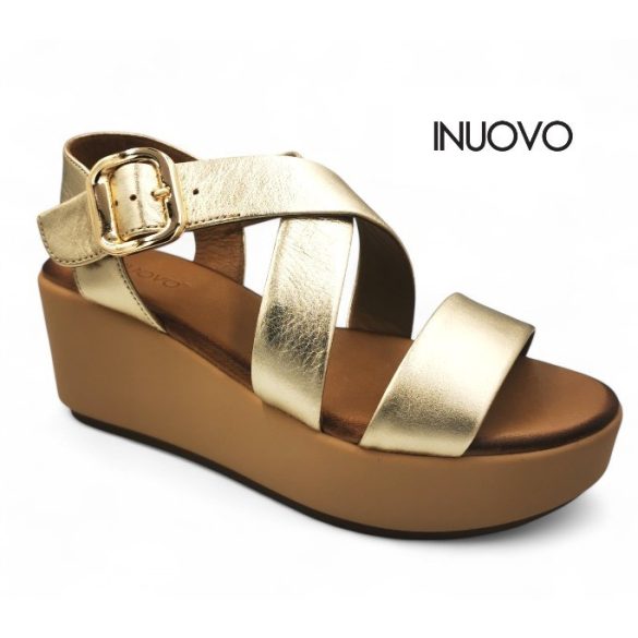 Inuovo női szandál - 123107 Gold