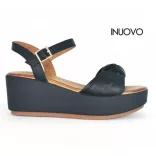 Inuovo női szandál - 123108 Black