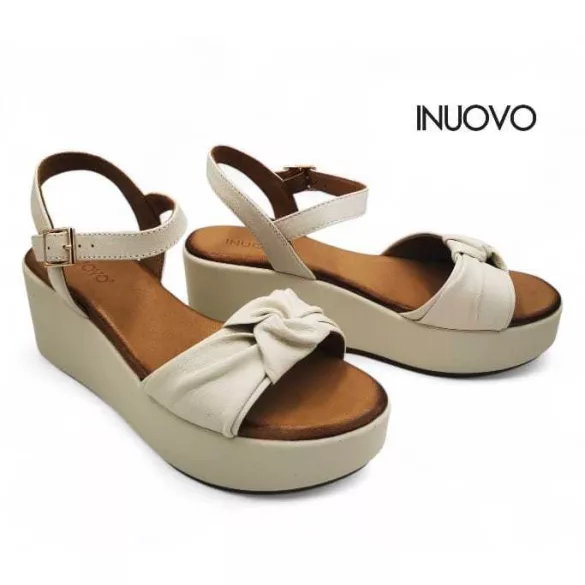 Inuovo női szandál - 123108 Crema