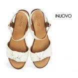 Inuovo női szandál - 123108 Crema