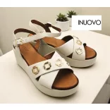 Inuovo női szandál - 123127 Crema