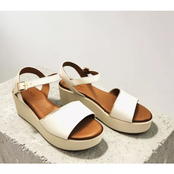 Inuovo női szandál - 123132 Crema