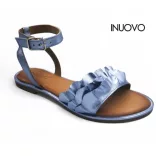 Inuovo női szandál - 130015 Metal-blue