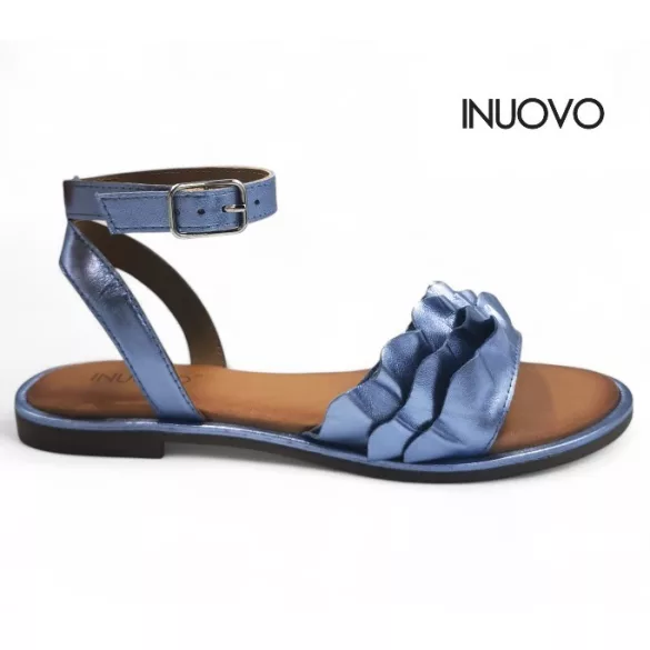 Inuovo női szandál - 130015 Metal-blue