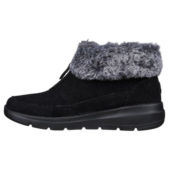 Skechers női bokacsizma - 144145-BKGY
