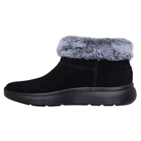 Skechers női bokacsizma - 144848-BKGY