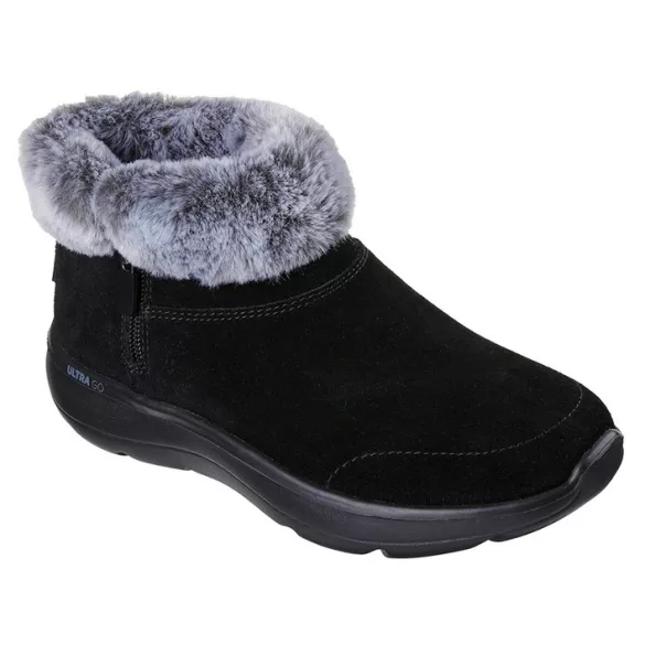 Skechers női bokacsizma - 144848-BKGY