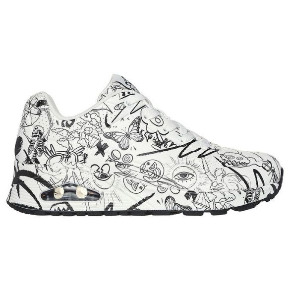 Skechers női cipő - 177972-WBK