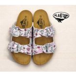 Plakton női papucs - 180010-Blanco