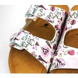 Plakton női papucs - 180010-Blanco