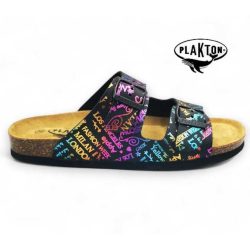 Plakton női papucs - 180010-Negro-6514