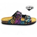 Plakton női papucs - 180010-Negro-6514