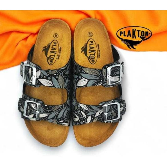 Plakton női papucs - 180010-Negro-6916