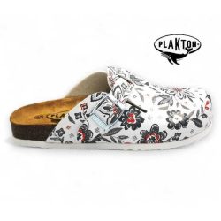 Plakton női papucs - 181539-Blanco