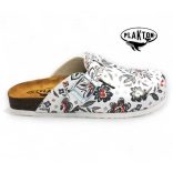 Plakton női papucs - 181539-Blanco