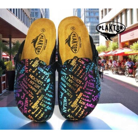 Plakton női papucs - 181539-Negro-6514