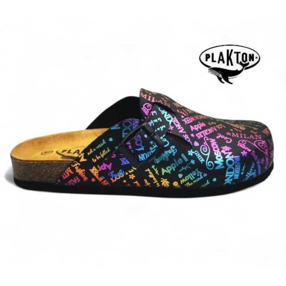 Plakton női papucs - 181539-Negro-6514