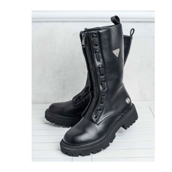 Mayo Chix Női bokacsizma - 2236 Black