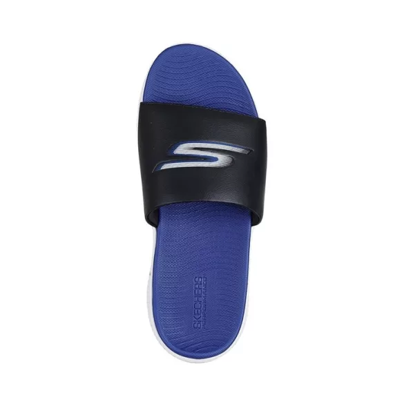 Skechers férfi papucs - 229269-BKBL