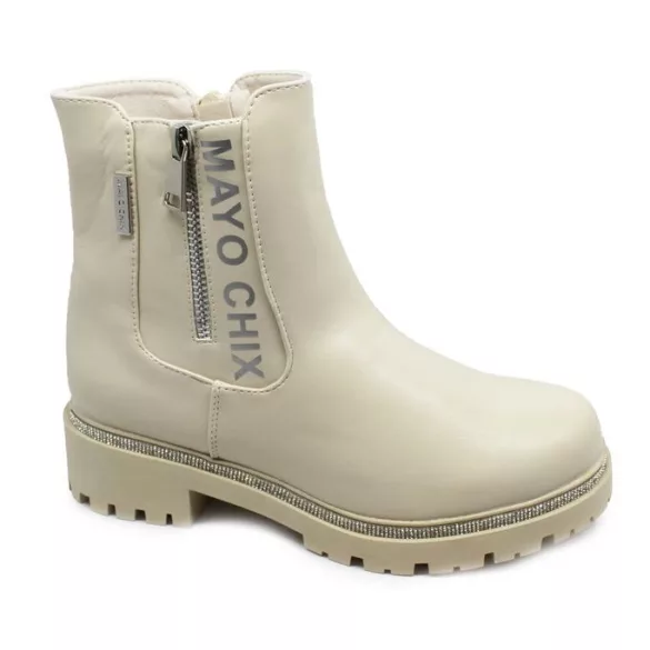 Mayo Chix Női bokacsizma - 3247 Beige
