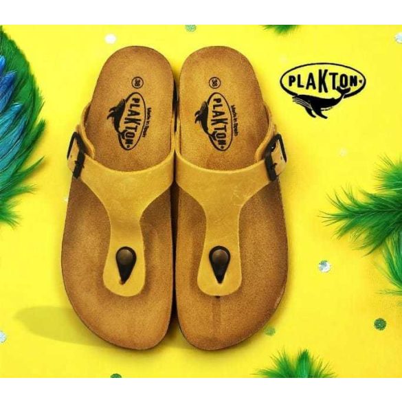 Plakton női papucs - 341671-Ocre