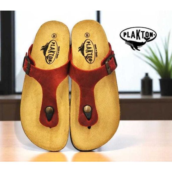 Plakton női papucs - 341671-Rojo