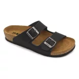Leon Comfort női papucs - 4010 Fekete-bak