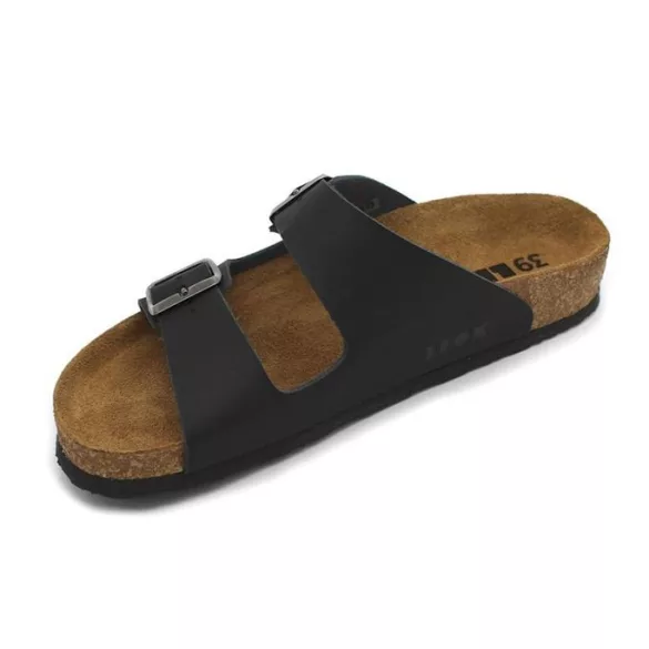 Leon Comfort női papucs - 4010 Fekete-bak
