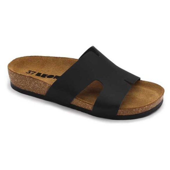 Leon Comfort női papucs - 4054 fekete