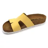 Leon Comfort női papucs - 4054 sarga