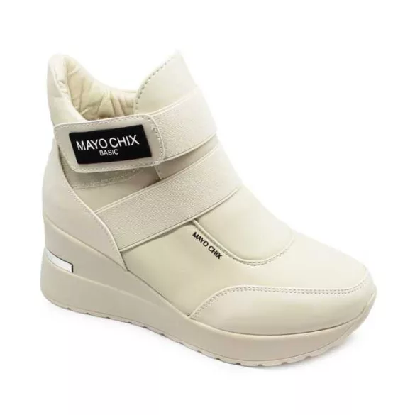 Mayo Chix Női bokacsizma - 4236 Beige