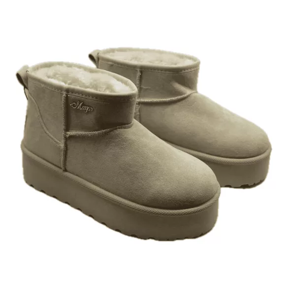 Mayo Chix Női bokacsizma - 4245 Beige