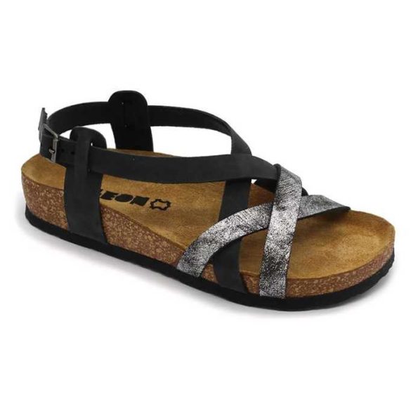 Leon Comfort női szandál - 4305 fekete