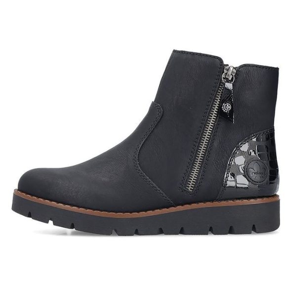 Rieker női bokacsizma - 44950-00