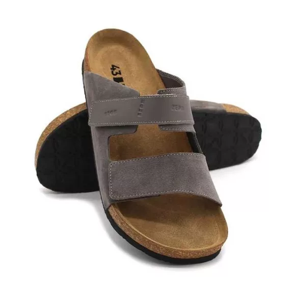 Leon Comfort férfi papucs - 4704 szurke