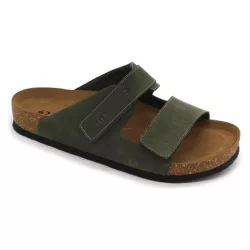 Leon Comfort férfi papucs - 4704 zold