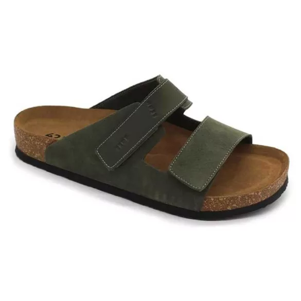 Leon Comfort férfi papucs - 4704 zold