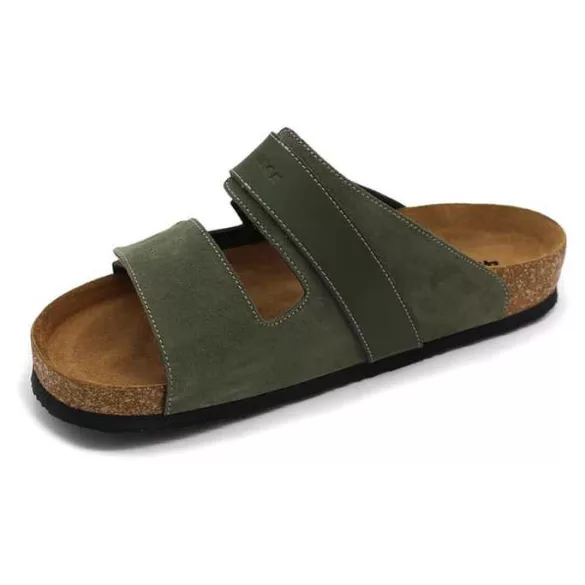 Leon Comfort férfi papucs - 4704 zold