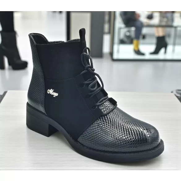 Mayo Chix Női bokacsizma - 5207 Black
