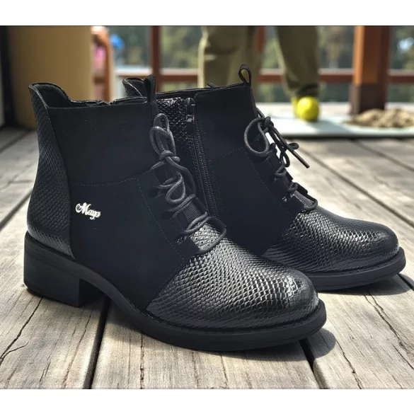 Mayo Chix Női bokacsizma - 5207 Black