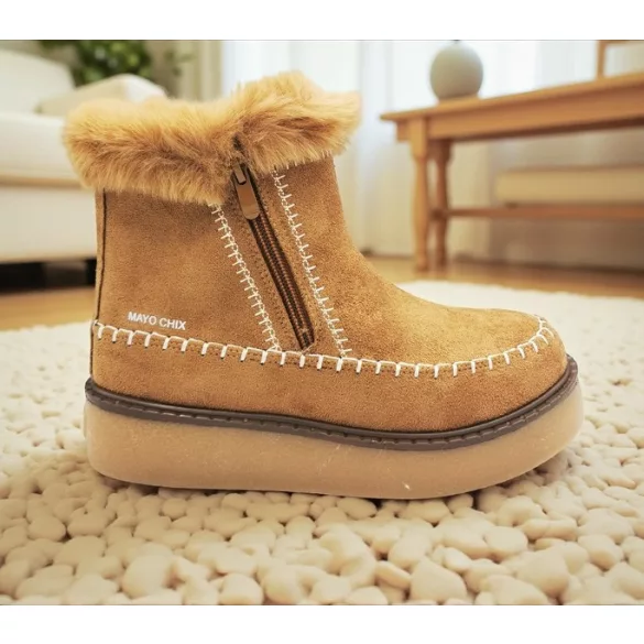 Mayo Chix Női bokacsizma - 5219 Khaki