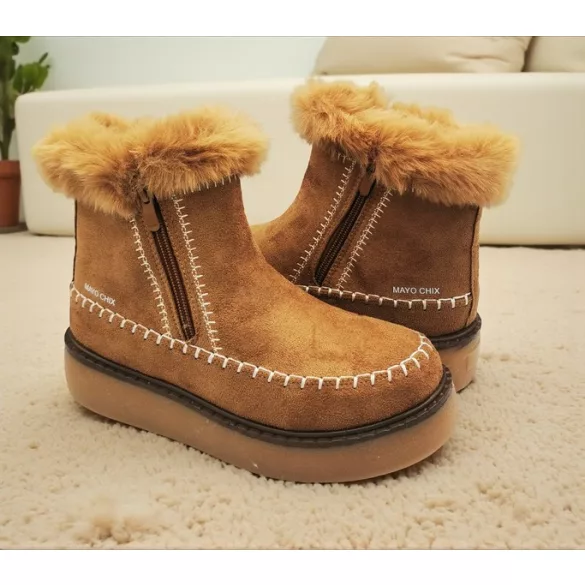 Mayo Chix Női bokacsizma - 5219 Khaki