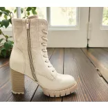 Mayo Chix Női bokacsizma - 5230 Beige
