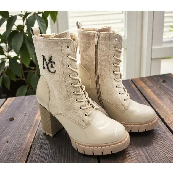 Mayo Chix Női bokacsizma - 5230 Beige