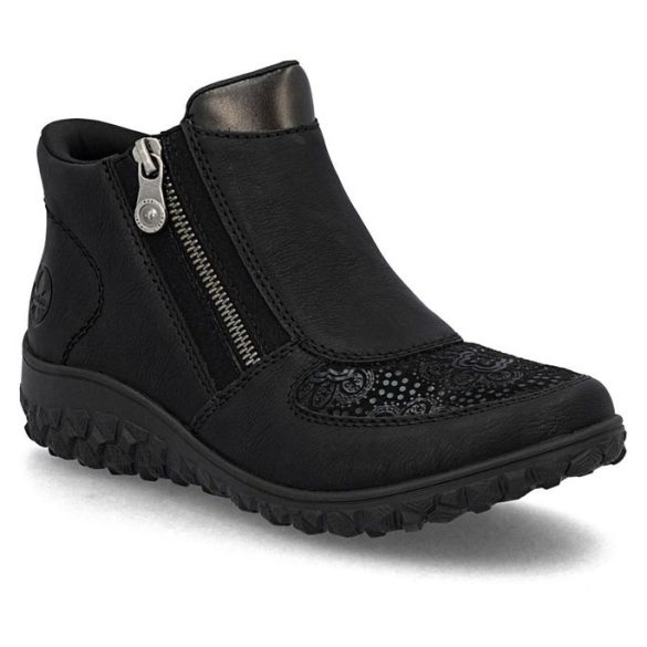 Rieker női bokacsizma - 59558-00